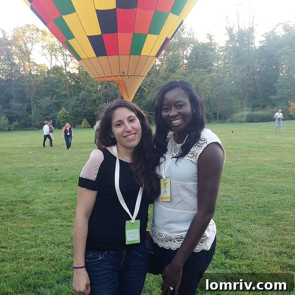 Connecting with Joanne at BHP