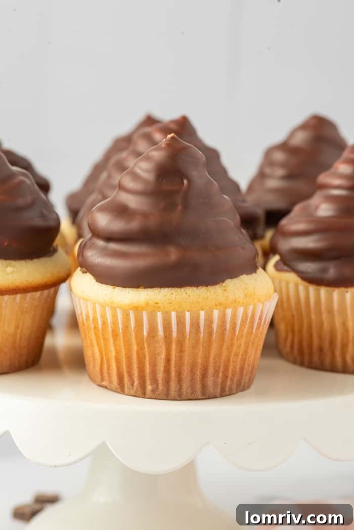 Peanut Butter High Hat Cupcakes