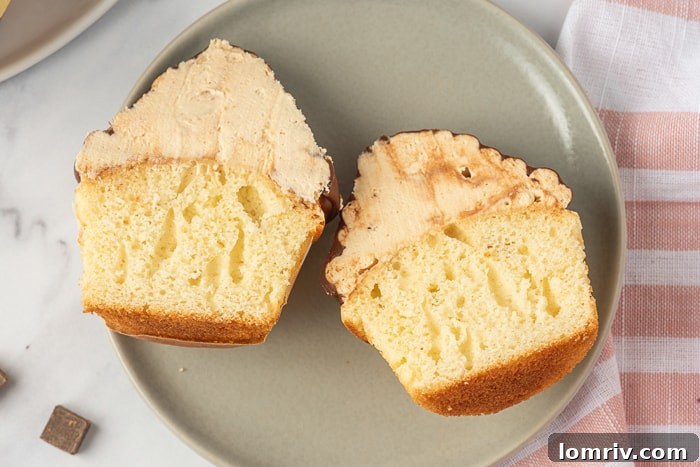Peanut Butter High Hat Cupcakes