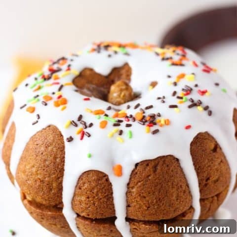 Brown Butter Pumpkin Bundt Cake