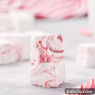 Homemade Peppermint Marshmallows