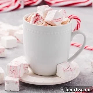 Homemade Peppermint Hot Cocoa