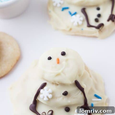 Melting Snowmen Cookies Recipe