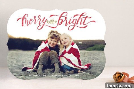Minted Holiday Card Design 1
