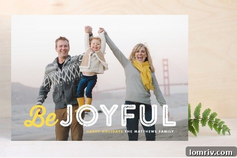 Minted Holiday Card Design 2