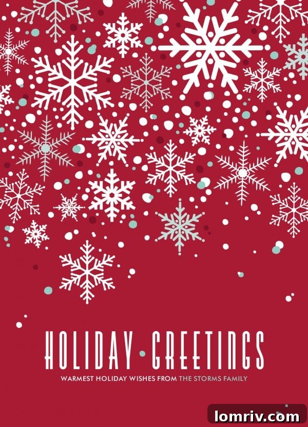 Our Family's Minted Holiday Card