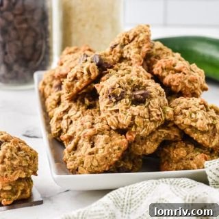 Zucchini Coconut Chocolate Chip Cookies