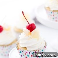Pina Colada Cupcakes
