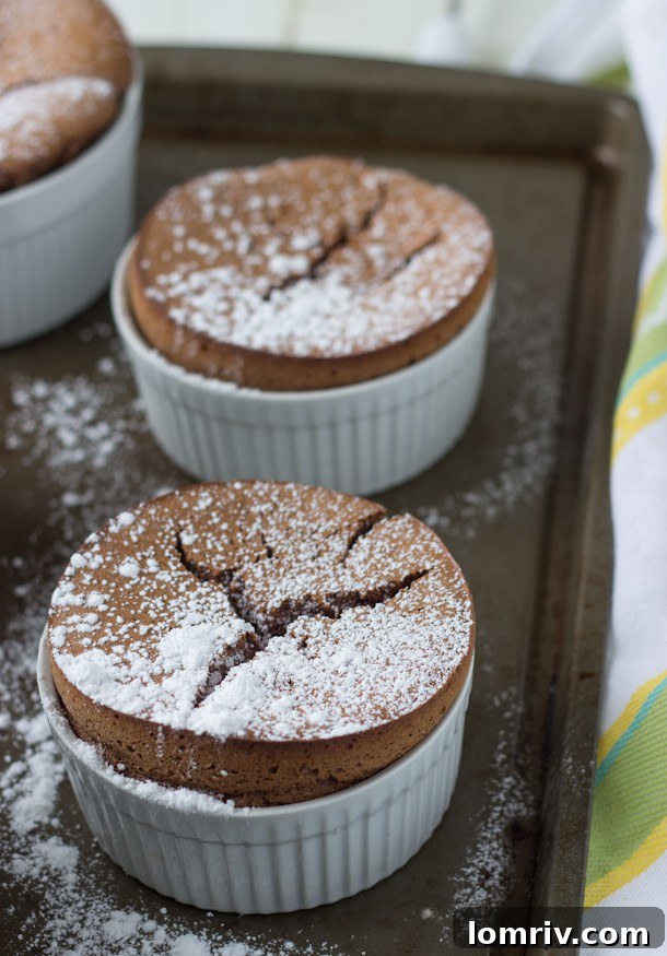 Close-up view of the chocolate almond mixture before baking, showing the rich texture.