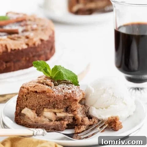 Brown Butter Ginger Apple Torte