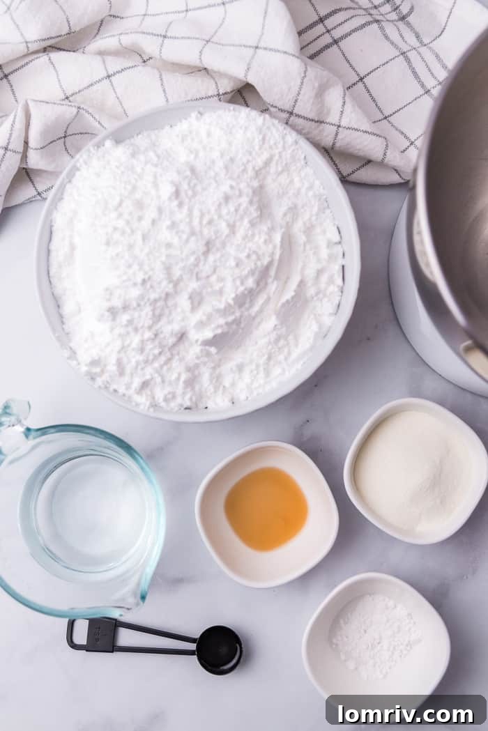 Essential Ingredients for Perfect Royal Icing