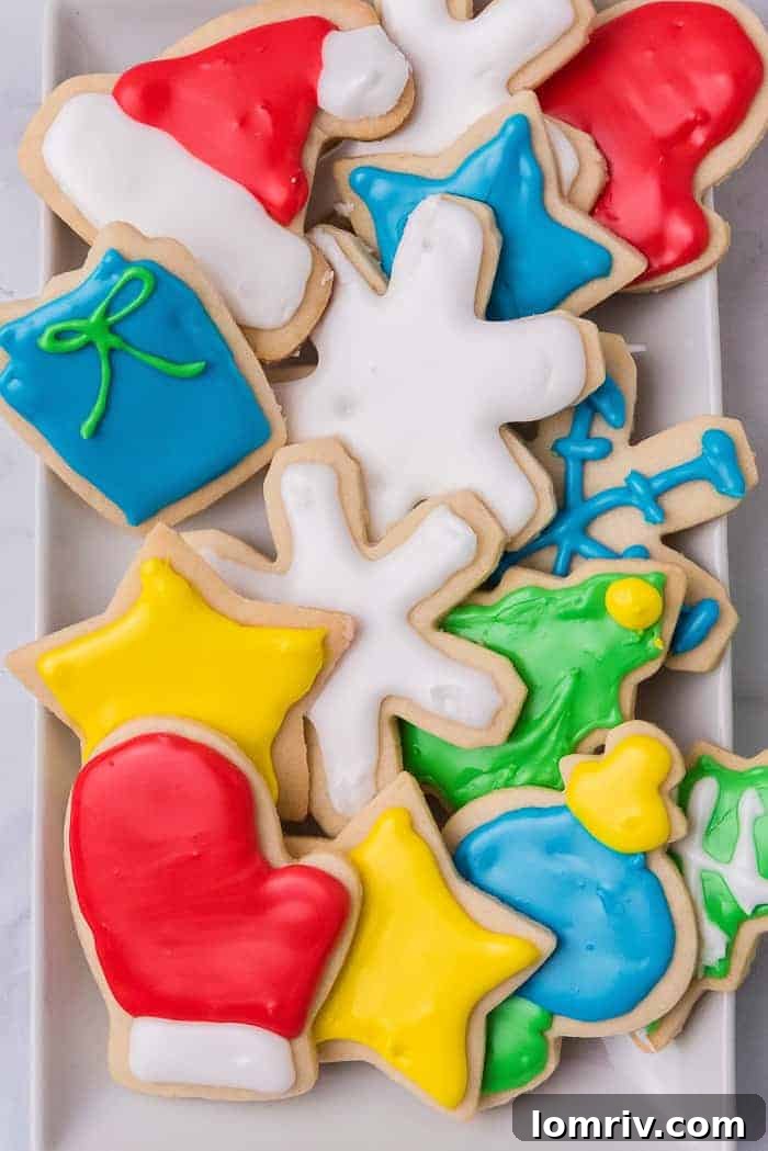 First Attempt at Decorating Cookies with Royal Icing