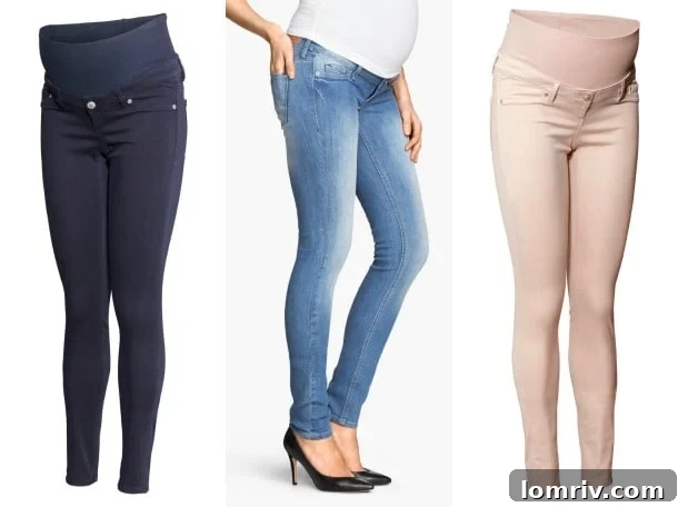 hm maternity jeans favorites