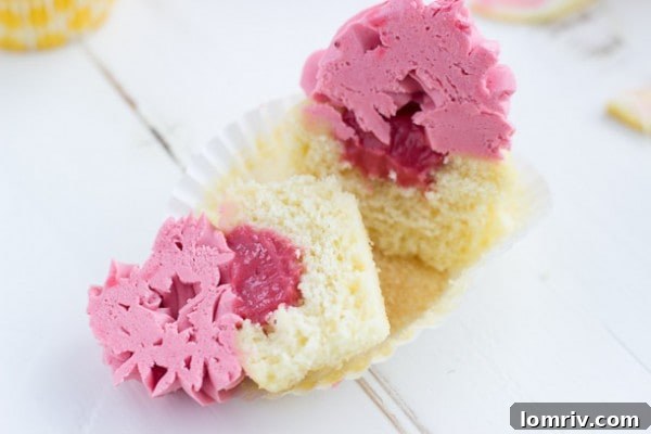 Raspberry Lemon Cupcakes
