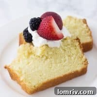 Meyer Lemon Pound Cake