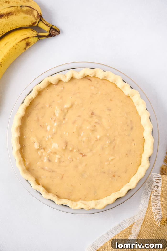 coconut banana cream pie