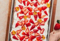 Velvet Strawberry Vanilla Bean Tres Leches
